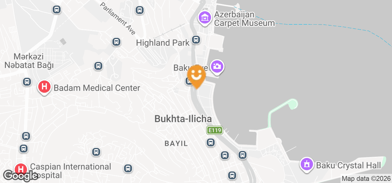 Neftchilar Ave. 34, Seaside Boulevard