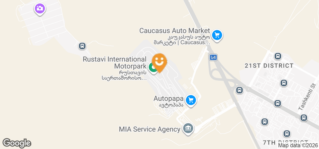 Rustavi Beynəlxalq Motoparkı, Gürcüstan