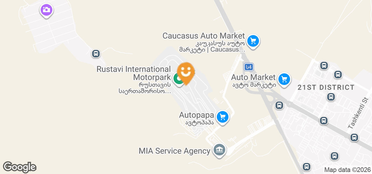 Rustavi Beynəlxalq Motoparkı, Gürcüstan